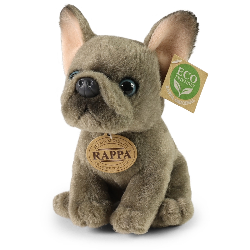 Rappa Λούτρινος Σκύλος French Bulldog 18 εκ. Eco-Friendly (260207)