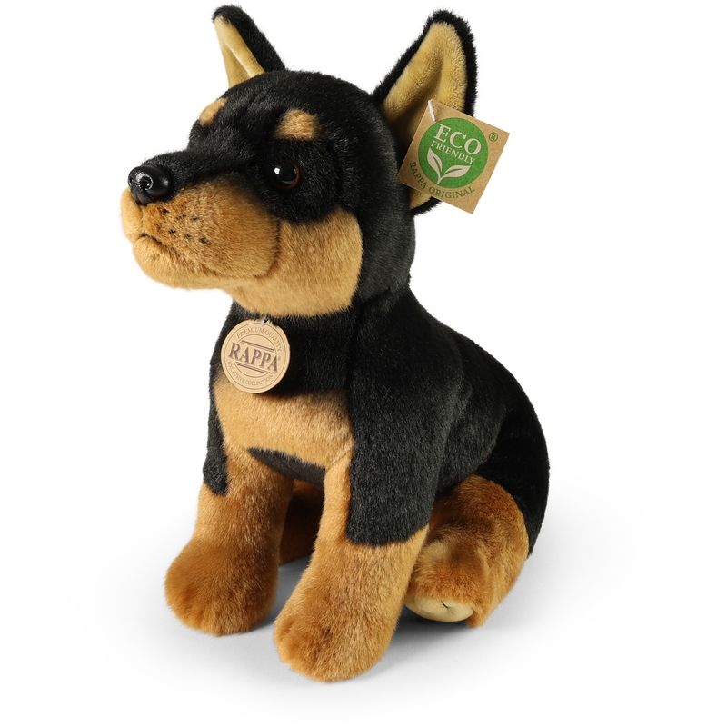 Rappa Λούτρινος Σκύλος Dobermann 30 εκ. Eco-Friendly (260375)
