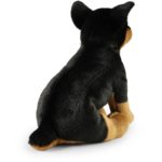 Rappa Λούτρινος Σκύλος Dobermann 30 εκ. Eco-Friendly (260375)