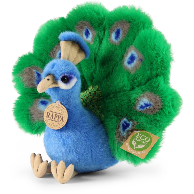 Rappa Λούτρινο Παγώνι 22 εκ. Eco-Friendly (260542)