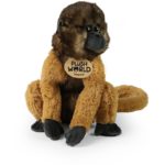 Rappa Plush World Λούτρινη Μαλλιαρή Μαϊμού 22 εκ. Eco-Friendly (261853)