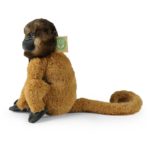 Rappa Plush World Λούτρινη Μαλλιαρή Μαϊμού 22 εκ. Eco-Friendly (261853)