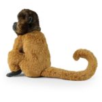 Rappa Plush World Λούτρινη Μαλλιαρή Μαϊμού 22 εκ. Eco-Friendly (261853)