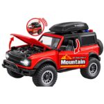 Αυτοκίνητο Κόκκινο Off-Road Φρίξιον Τριβής, Φώτα Και Ήχους 25,50 εκ.