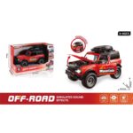 Αυτοκίνητο Κόκκινο Off-Road Φρίξιον Τριβής, Φώτα Και Ήχους 25,50 εκ.
