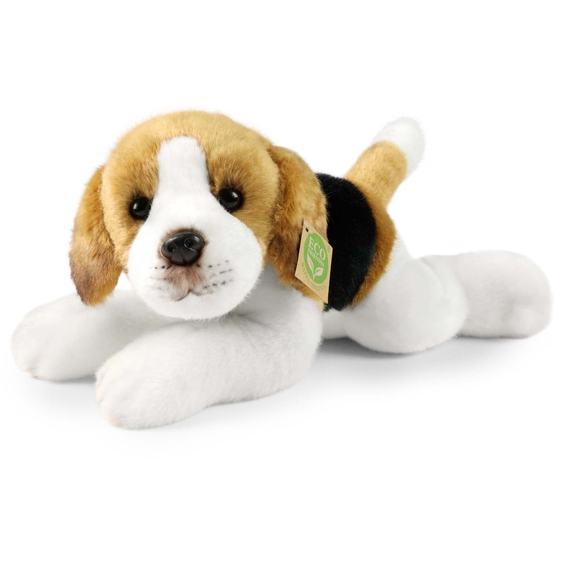 Rappa Λούτρινος Σκύλος Beagle Ξαπλωτός 30 εκ. Eco-Friendly (203952)