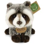 Rappa Λούτρινο Ρακούν 22 εκ. Καθιστό Eco-Friendly (207763)