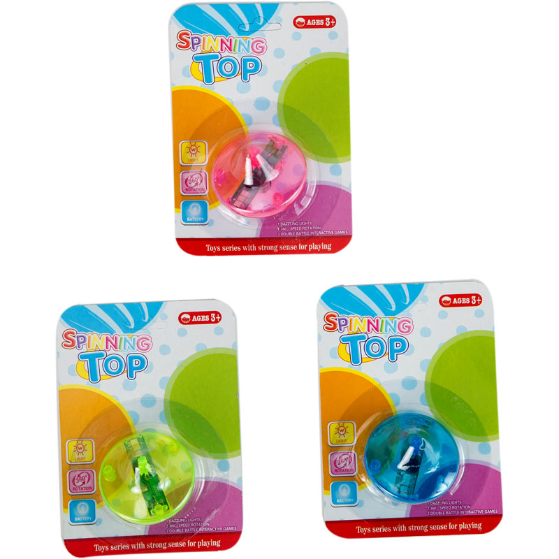 Σβούρα με φώς σε 3 χρώματα 4,5εκ