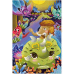 NN Πάζλ στρογγυλό κουτί μαμούθ 80 τεμάχια