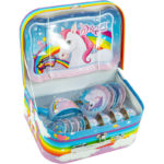 Μονόκερος Μεταλλικά Σετ Τσαγιού Βαλιτσάκι