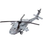 Πολεμικό ελικόπτερο Β/Ο μεταλλικό Με Φώτα-ήχοι 29εκ 3χρ 6άδα