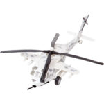 Πολεμικό ελικόπτερο Β/Ο μεταλλικό Με Φώτα-ήχοι 29εκ 3χρ 6άδα