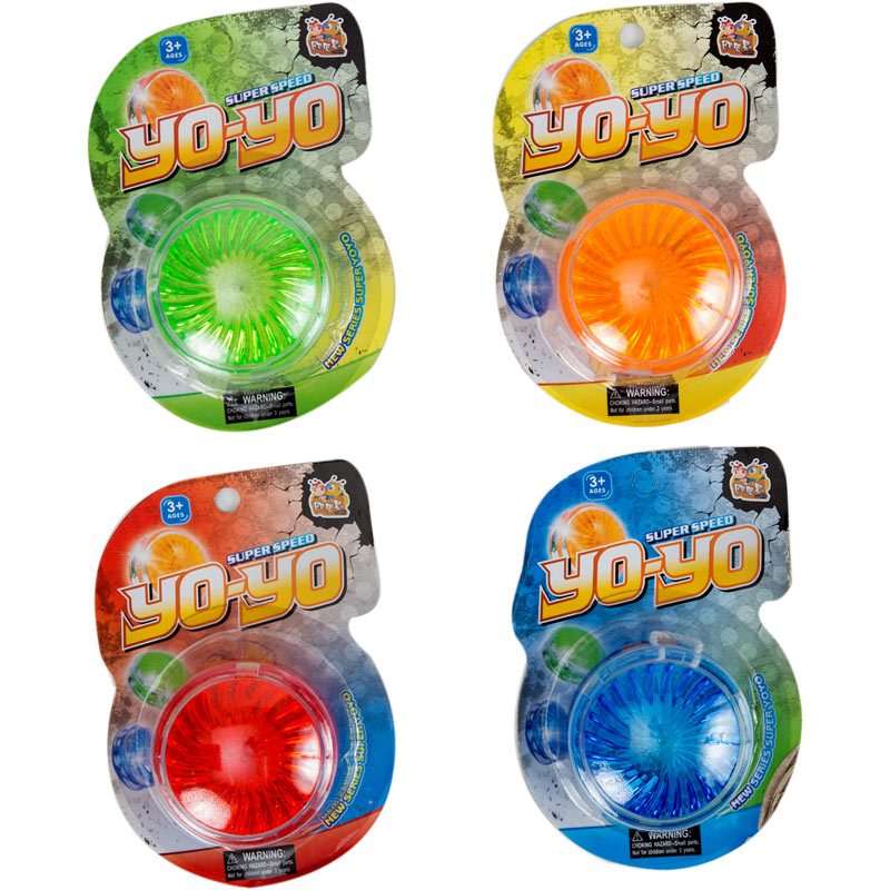 Γιο-γιό με φώς σε 4 χρώματα 5,5εκ.