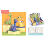 Πάτα Με Και Φεύγω Βραχιόσαυρος Σε 3 Χρώματα 9άδα