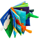 Υφασματινο Βιβλίο Δραστηριοτήτων Κίτρινο 16 Σελίδες Με Ζωάκια