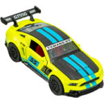 Μεταλλικό Αυτ/το 1:36 Τρίθυρο Σπόρ Pull Back 4 Σχέδια 12,00 εκ. Πόρτες 12άδα