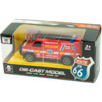 Μεταλλικό Οχημα Διάσωσης 3 Σχέδια Pull Back 10,50 εκ. Πόρτες