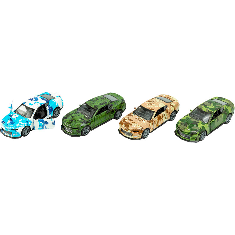 Μεταλλικό Αυτ/το 1:32 Σπόρ Παραλλαγή Pull Back 3 Χρώματα 12,00 εκ. Πόρτες-Ηχοι 12άδα