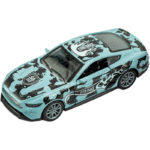 Μεταλλικό Αυτ/το 1:32 M Σπόρ Φωτιές Pull Back 3 Χρώματα 12 εκ. Πόρτες-Ηχοι 12άδα