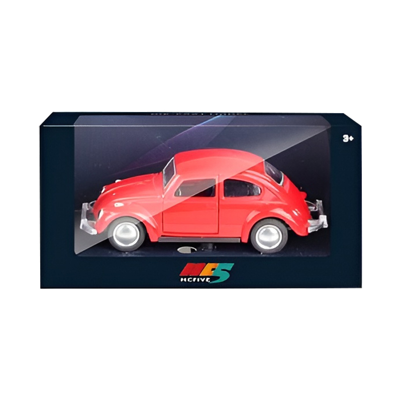 Ρετρό Αυτοκίνητο 1:36 Pull Back Ανοίγουν Πόρτες 12,10 εκ.