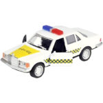 Ρετρό Αστυνομικό/Taxi 1:32 Pull Back Ανοίγουν Πόρτες Με Φώτα Και Ηχους 13,00 εκ.