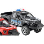 Αυτοκίνητο Αστυνομικό Pickup Truck Νέο 1:36 Pull Back 13,00 εκ.