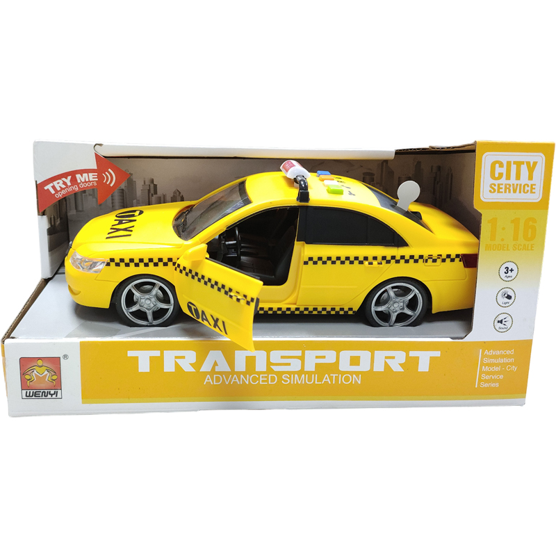 Φρίξιον 1:16 Taxi Με Φώτα Και Ηχους