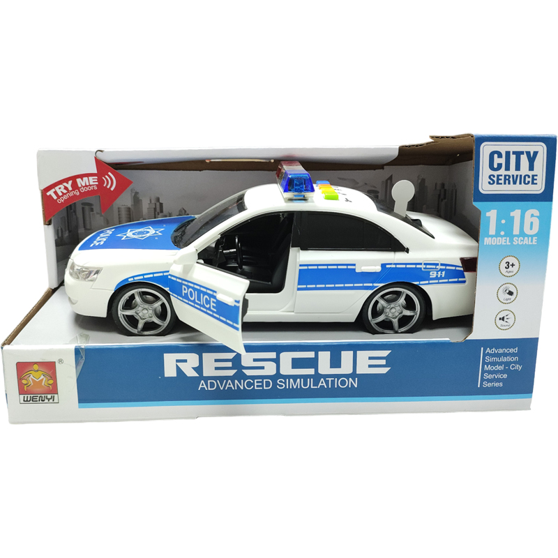 Φρίξιον 1:16 Αστυνομικό Με Φώτα Και Ηχους