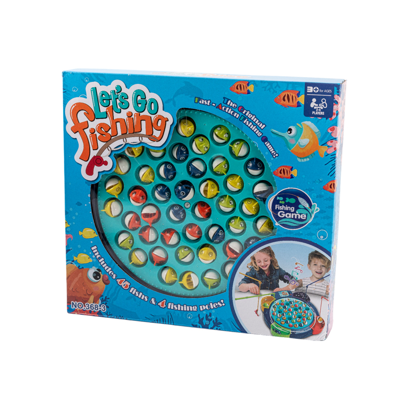 Ψαρέματα Μεγάλο 45 Ψαράκα Φώς Μουσική Και 4 Καλάμια Ψαρέματος