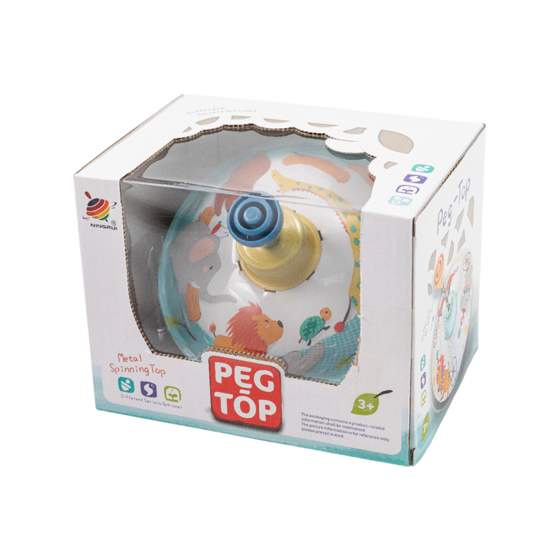 Μεταλλική Σβούρα Με Αγρια Ζώα