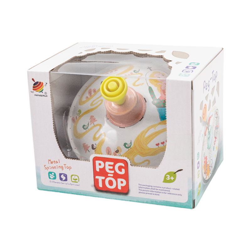 Μεταλλική Σβούρα Με Κοριτσάκι