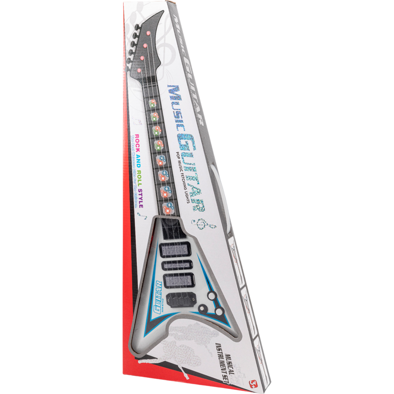 Κιθάρα 60 εκ. Με Ήχους Και Φώτα 2 Χρώματα