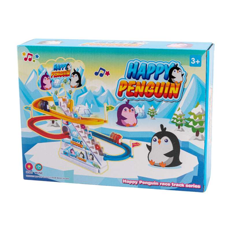 Πιγκουϊνάκια Στις Τσουλήθρες Με Μουσική