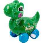 Κουρδιστό Δεινοσαυράκι Κίνηση Κουνάει Ουρα 6 Χρώματα