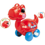 Κουρδιστό Δεινοσαυράκι Κίνηση Κουνάει Ουρα 6 Χρώματα