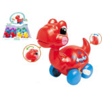 Κουρδιστό Δεινοσαυράκι Κίνηση Κουνάει Ουρα 6 Χρώματα