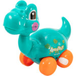 Κουρδιστό Δεινοσαυράκι Κίνηση Κουνάει Ουρα 6 Χρώματα