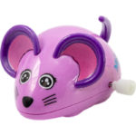 Κουρδιστό Ποντικάκι Κίνηση Κουνάει Ουρα 6 Χρώματα