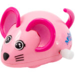 Κουρδιστό Ποντικάκι Κίνηση Κουνάει Ουρα 6 Χρώματα