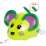 Κουρδιστό Ποντικάκι Κίνηση Κουνάει Ουρα 6 Χρώματα