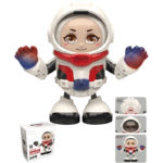 Ρομπότ Μπαταρίας Που Χορεύει Φώτα Ήχοι