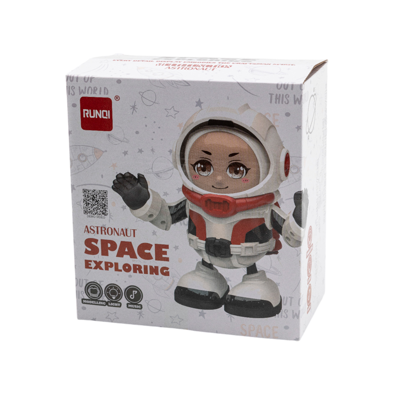 Ρομπότ Μπαταρίας Που Χορεύει Φώτα Ήχοι