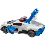 Αστυνομικό Αυτοκίνητο Μπαταρίας Με Φώτα Ηχους Κίνηση