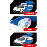 Αστυνομικό Αυτοκίνητο Μπαταρίας Με Φώτα Ηχους Κίνηση