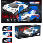 Αστυνομικό Αυτοκίνητο Μπαταρίας Με Φώτα Ηχους Κίνηση