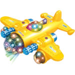 Αεροπλανάκι B/O Φώτα Κίνηση Μουσική 28 εκ. 2 Χρώματα