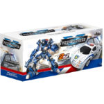 Αστυνομικό Αυτοκίνητο Με Φώτα Και Ήχους Που Μετασχηματίζεται Σε Ρομποτ