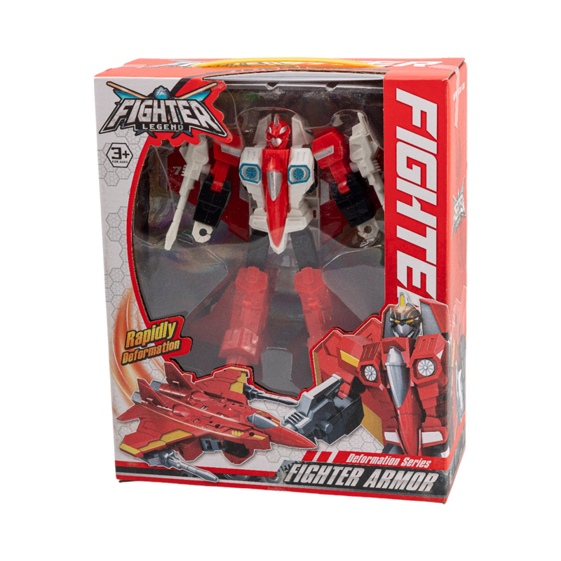 Ρομπότ Μετασχηματιζόμενο Αεροπλάνο 28 εκ. 3 Χρώματα