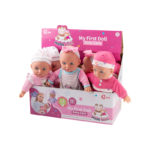 Μωρό Με Μαλακό Σώμα 12 Ηχοι 30 εκ. 6άδα 3 Χρώματα