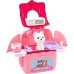 Ζωάκι Σε Βαλιτσάκι Με Αξεσουάρ 12άδα 3 Σχέδια